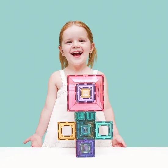 Connetix Mágneses építőkészlet Pastel Portal Pack 48 darabos Connetix Mágneses építőkészlet Pastel Portal Pack 48 darabos