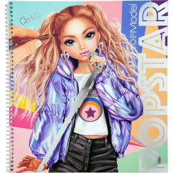 Popstar divattervező kreatív füzet