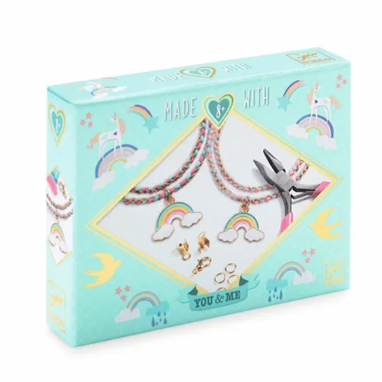 Szivárványos barátság karkötők készítése