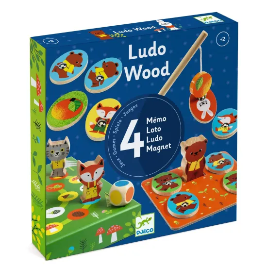 4 játék a Ludo Wood erdőben