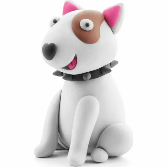 Hey Clay Dog Story Bullterrier Hey Clay Dog Story Bullterrier HCL30119CEE