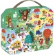 Puzzle bőröndben Négy évszak 36 db Janod Puzzle bőröndben Négy évszak 36 db J02390