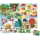 Puzzle bőröndben Négy évszak 36 db Janod Puzzle bőröndben Négy évszak 36 db J02390