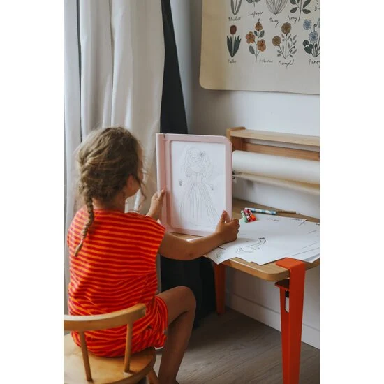 Rajztábla Kidydraw light Let's draw fashion KIDYDRAW-PRO-PI