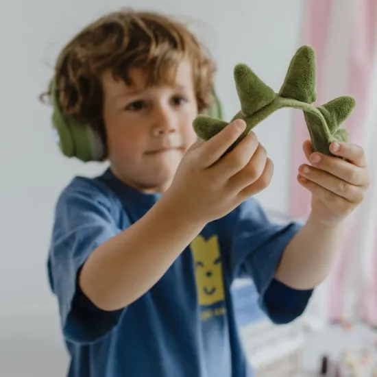 Gyerek vezeték nélküli fejhallgató KIDYEARS Dínó Gyerek vezeték nélküli fejhallgató KIDYEARS Dínó KIDYEARS-BT-DIN