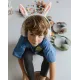 Gyerek vezeték nélküli fejhallgató KIDYEARS Nyuszi KIDYEARS-RAB