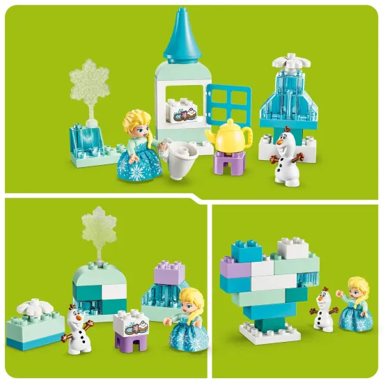 LEGO DUPLO 10462 Jégvarázs Kreatív doboz Elsával és Olaffal