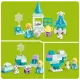 LEGO DUPLO 10462 Jégvarázs Kreatív doboz Elsával és Olaffal