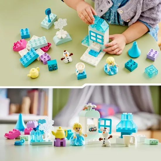 LEGO DUPLO 10462 Jégvarázs Kreatív doboz Elsával és Olaffal