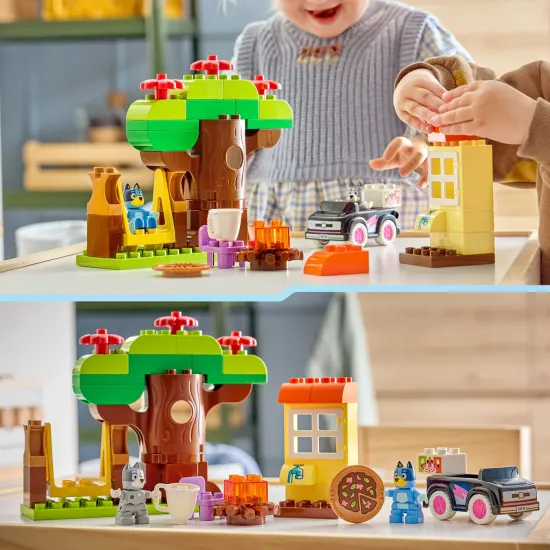 LEGO DUPLO 10469 Muffin, Bluey és a pizzafutár