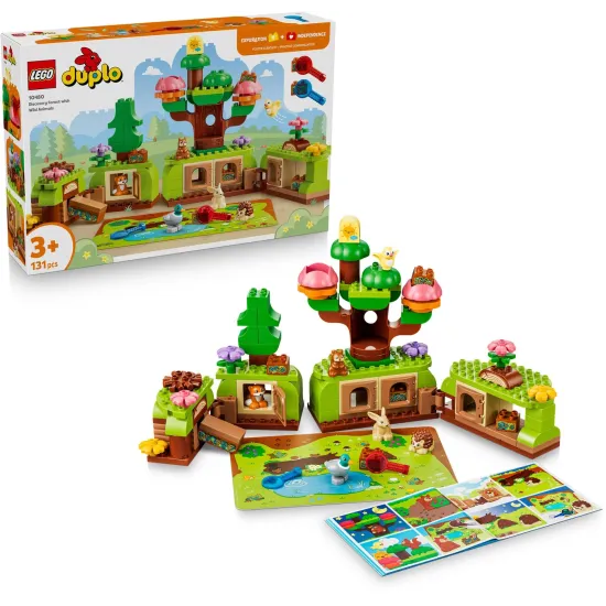 LEGO DUPLO 10480 Felfedezésekkel és vadállatokkal teli erdő