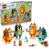 LEGO Bluey 11217 Bluey és kockákból épített családja