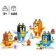 LEGO Bluey 11217 Bluey és kockákból épített családja