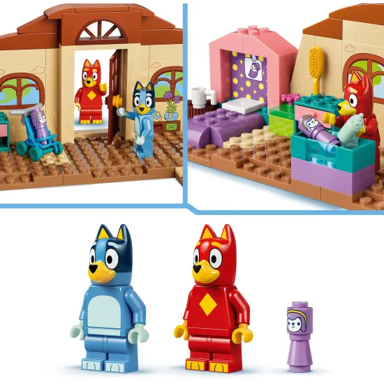 LEGO Bluey 11221 Rusty, Bluey és az iskola