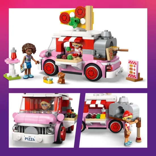 LEGO Friends 42694 Mozgó pizzastand