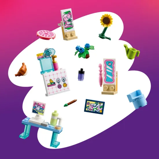 LEGO Friends 42697 Kreatív bőrönd és babaház