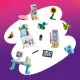 LEGO Friends 42697 Kreatív bőrönd és babaház