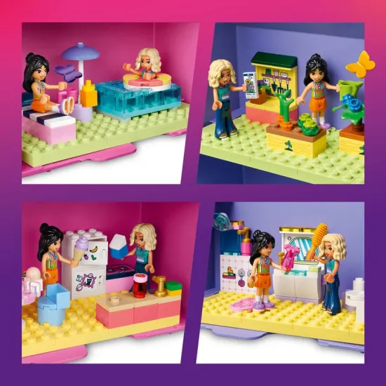 LEGO Friends 42697 Kreatív bőrönd és babaház