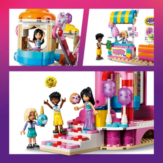 LEGO Friends 42700 Édességek és cupcake körhinta