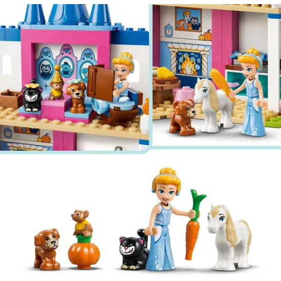 LEGO Disney 43283 Hamupipőke kastélya állatokkal