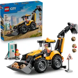 LEGO CITY 60480 Sárga rakodógép kotróval