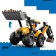 LEGO CITY 60480 Sárga rakodógép kotróval