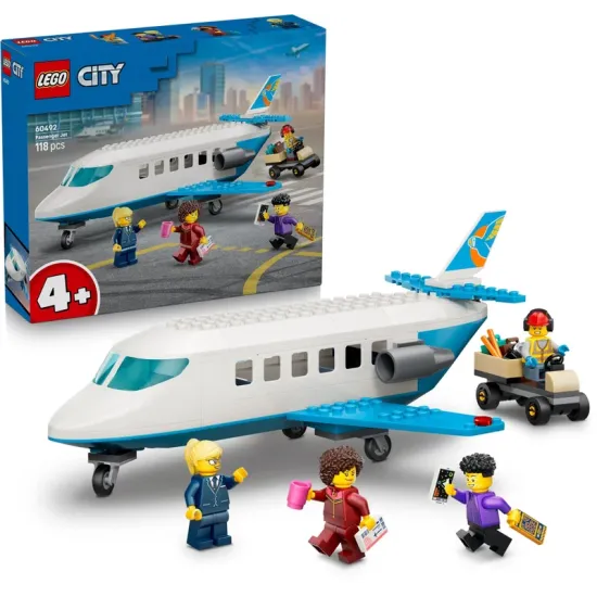 LEGO CITY 60492 Utasszállító repülőgép