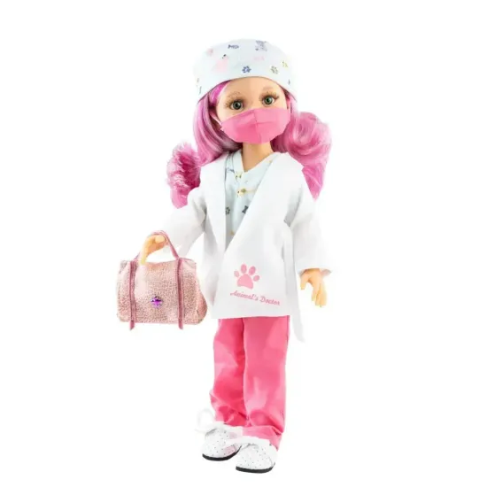 Paola Reina Állatorvos jelmez babához 32 cm Paola Reina Állatorvos jelmez babához 32 cm