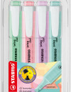 Highlighter Pasztell 4 színben