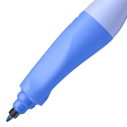 Ergonomikus golyóstoll pasztellkék jobbkezeseknek
