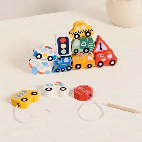 Tooky Toy Fűzős Járművek