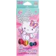 Háromszög alakú zsírkréta Hello Kitty Pastel Pink 12 db