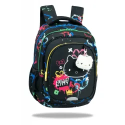 Iskolatáska Fast 40 cm Hello Kitty Neon Black