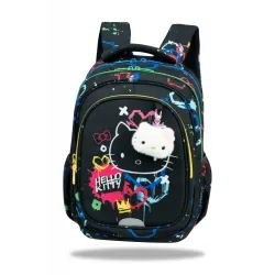 Iskolatáska Fast 40 cm Hello Kitty Neon Black