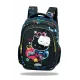 Iskolatáska Fast 40 cm Hello Kitty Neon Black