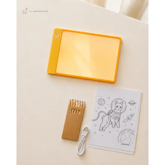 Lightpad rajztábla Yellow