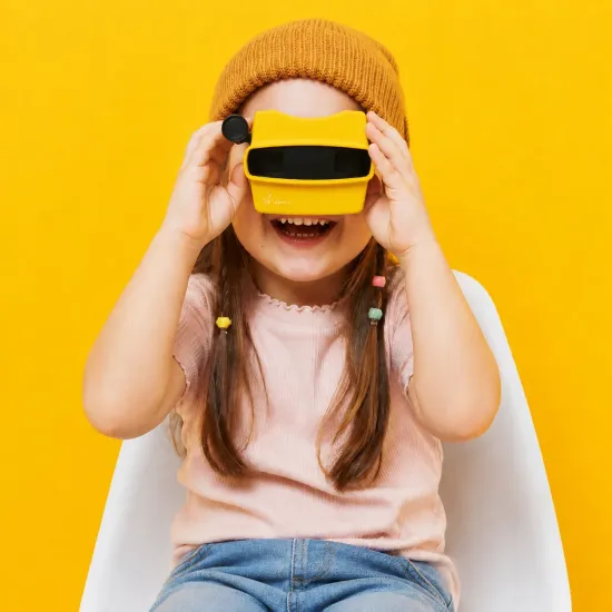 Retro 3D képnézegető Yellow