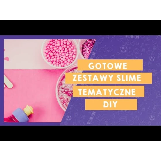 Tuban DIY Slime készlet űr témájú slime készítéshez gyerekeknek