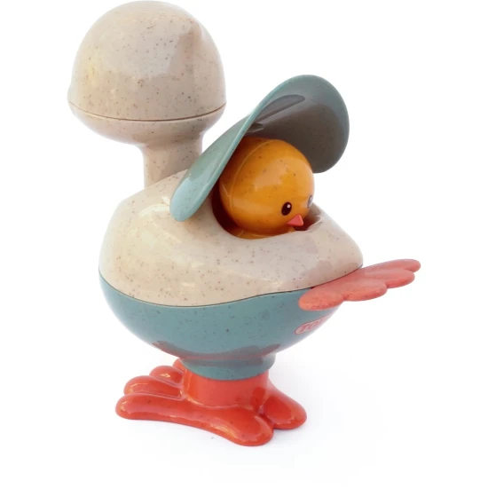 Interaktív játék gyerekeknek: Tolo BIO Pop-up csaj nyikorgó lábbal