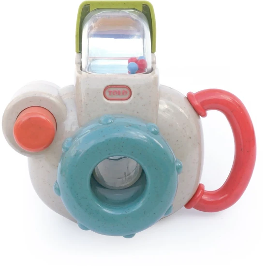 Interaktív kamera (BIO) - gyermekjáték vakuval, kattanó objektívvel és mozgó macskával