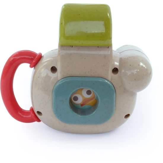 Interaktív kamera (BIO) - gyermekjáték vakuval, kattanó objektívvel és mozgó macskával