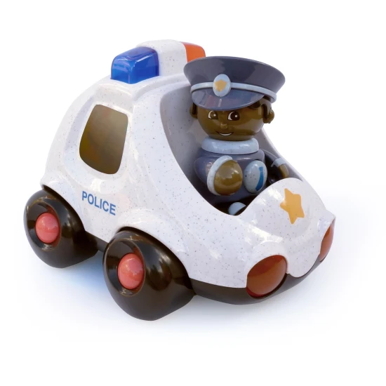 First Friends Police car - Interaktív játék mozgó rendőrfigurával gyerekeknek