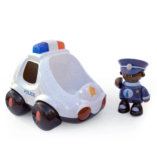 First Friends Police car - Interaktív játék mozgó rendőrfigurával gyerekeknek