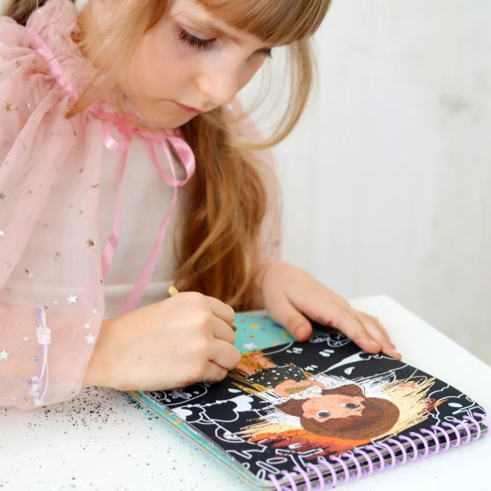 Karcoló blokk Öltöztesd fel a karaktereket Tookyland kreatív készlet