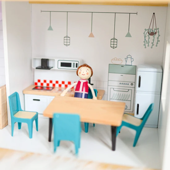 Mesebeli ház Tooky Toy babáknak