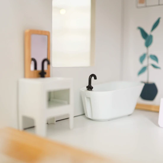 Mesebeli ház Tooky Toy babáknak