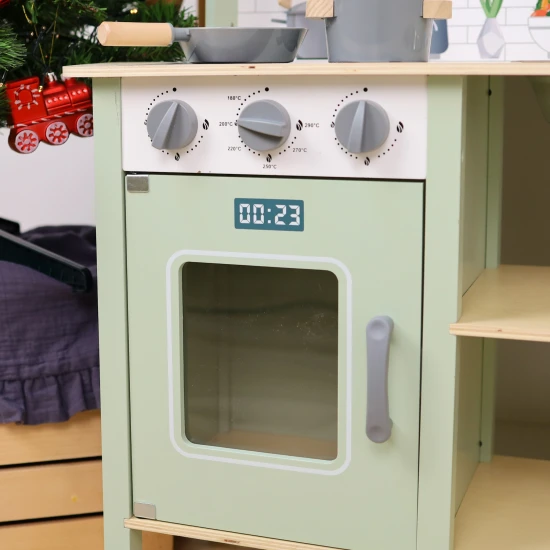 Gyerek fa konyha Pasztell 