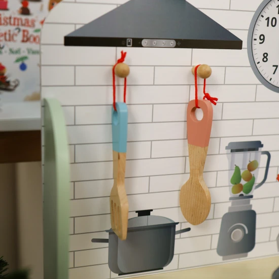 Gyerek fa konyha Pasztell 