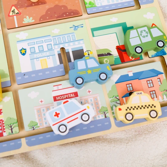 Fa labirintus, labirintus járművek