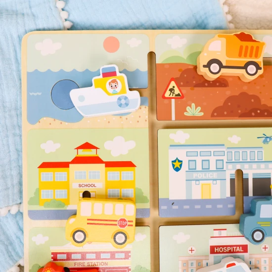 Fa labirintus, labirintus járművek